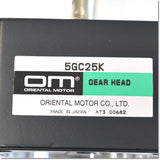 5GC25K  平行軸ギヤヘッド 　取付角90mm  減速比25 ,Reduction Gear (GearHead),ORIENTAL MOTOR - Thai.FAkiki.com