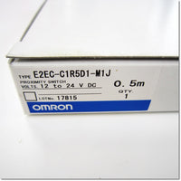 Japan (A)Unused,E2EC-C1R5D1-M1J 0.5m  アンプ中継近接センサ 直流2線式 シールド φ5.4 検出距離1.5mm NO出力 ,Amp Relay Proximity Sensor,OMRON