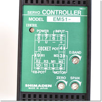 Japan (A)Unused,EM51-2S15-0　プラグイン式サーボコントローラ AC200-220V ,Servo Amplifier Other,Other