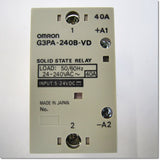 Japan (A)Unused,G3PA-240B-VD DC5-24V　ソリッドステート・リレー ,Solid-State Relay / Contactor,OMRON