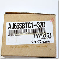 Japan (A)Unused,AJ65SBTC1-32D CC-LinkI/O[DC入力/DC ] ,CC-Link / Remote Module,MITSUBISHI 