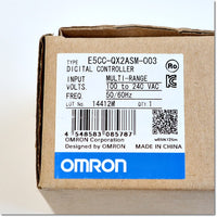 Japan (A)Unused,E5CC-QX2ASM-003  デジタル温度調節器 48×48mm AC100～240V　フルマルチ入力 ,E5C (48 × 48mm),OMRON