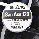 Japan (A)Unused,9SG1248G101　DCファン DC48V □120mm 厚さ38mm ,Fan / Louvers,Other