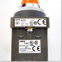 Japan (A)Unused Sale,APN118O  φ30 パイロットライト丸形 白熱球照光 AC100/110V ,Indicator <Lamp>,IDEC