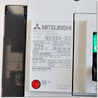 Japan (A)Unused,NV250-SV 4P 225A 100/200/500mA AL SLT付漏電遮断器 ,Peripherals / Low Voltage Circuit Breakers And Other,MITSUBISHI 
