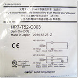 Japan (A)Unused,HP7-T52-C003  汎用アンプ内蔵光電センサ ,Built-in Amplifier Photoelectric Sensor,azbil