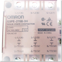 Japan (A)Unused,G3PE-215B-3H　ヒータ用ソリッドステート・コンタクタ DC12-24V ,Solid-State Relay / Contactor,OMRON