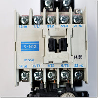 Japan (A)Unused,MSO-N12 AC200V 0.55-0.85A 1a1b Switch,Irreversible Type Electromagnetic Switch,MITSUBISHI 