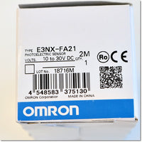 Japan (A)Unused,E3NX-FA21 2M Fiber Optic Sensor Amplifier,OMRON 