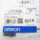 Japan (A)Unused,E3T-SL21R　アンプ内蔵形光電センサ　限定反射形 サイドビュータイプ 検出距離5-30mm 入光時ON ,Built-in Amplifier Photoelectric Sensor,OMRON