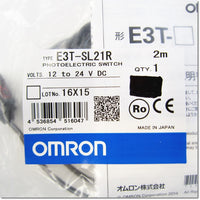 Japan (A)Unused,E3T-SL21R　アンプ内蔵形光電センサ　限定反射形 サイドビュータイプ 検出距離5-30mm 入光時ON ,Built-in Amplifier Photoelectric Sensor,OMRON