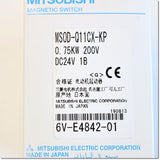 Japan (A)Unused,MSOD-Q11CXKP DC24V 2.8-4.4A 1b  電磁開閉器 ,Irreversible Type Electromagnetic Switch,MITSUBISHI