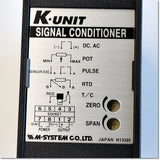 Japan (A)Unused Sale,KC-1A-B  交流電流トランスデューサ AC100V ,Signal Converter,M-SYSTEM