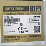 Japan (A)Unused,FX2N-2AD　アナログ入力ブロック ,Analog Module,MITSUBISHI