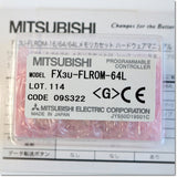 Japan (A)Unused,FX3U-FLROM-64L  FX3U,FX3UC用ローダ機能付きフラッシュメモリカセット ,F Series Other,MITSUBISHI