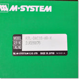 Japan (A)Unused,R7L-DAC16-AR-X PLC Related,M-SYSTEM 