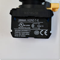 Japan (A)Unused,A22NL-BNM-TRA-G100-RE　照光/平形押ボタンスイッチ φ22mm　200/220/230/24 ,Illuminated Push Button Switch,OMRON