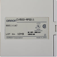 Japan (A)Unused,CV500-RM211  リモートI/O 親局ユニット 光タイプ ,Special Module,OMRON