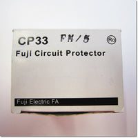 Japan (A)Unused,CP33FM/5,3P,5A  サーキットプロテクタ ,Circuit Protector 3-Pole,Fuji