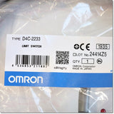 Japan (A)Unused,D4C-2233 automatic switch,Limit Switch,OMRON 1c,Limit Switch,OMRON 