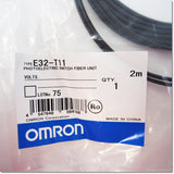 Japan (A)Unused,E32-T11 2m　ねじヘッド透過形ファイバユニット M4 ,Fiber Optic Sensor Module,OMRON