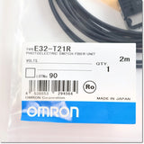 Japan (A)Unused,E32-T21R fiber optic sensor module,OMRON 