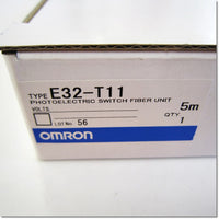 Japan (A)Unused,E32-T11 5M　透過型 耐屈曲ファイバユニット M4ねじヘッド ,Fiber Optic Sensor Module,OMRON