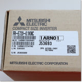 Japan (A)Unused,FR-E720-0.1KNC 三相200Vインバータ CC-Link通信対応 ,MITSUBISHI,MITSUBISHI 