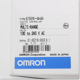 Japan (A)Unused,E5ER-Q4B  サーマックR デジタル調節計 パルス電圧+パルス電圧/電流出力 マルチ入力 100-240VAC 96×48mm ,E5E (48 × 96mm),OMRON