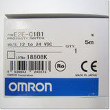 Japan (A)Unused,E2E-C1B1  円柱型近接センサ 5m  小径タイプ φ5.4 ,Amplifier Built-in Proximity Sensor,OMRON