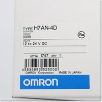 Japan (A)Unused,H7AN-4D DC12-24V  電子カウンタ 1段プリセットカウンタ DIN72×72 ,Counter,OMRON