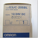 Japan (A)Unused,G3JC-205BL DC12/24V 0.75kW ,Solid-State Relay / Contactor,OMRON 