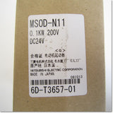 Japan (A)Unused,MSOD-N11 DC24V 0.55-0.85A 1a Electrical Switch,Irreversible Type Electromagnetic Switch,MITSUBISHI 