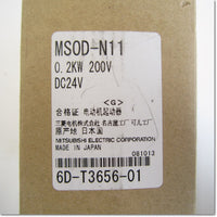 Japan (A)Unused,MSOD-N11 DC24V 1-1.6A 1a　電磁開閉器 ,Irreversible Type Electromagnetic Switch,MITSUBISHI