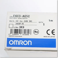 Japan (A)Unused,E6C3-AG5C 360P/R 1M Rotary Encoder,OMRON 