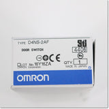 Japan (A)Unused,D4NS-2AF　小形セーフティ・ドアスイッチ ,Safety (Door / Limit) Switch,OMRON