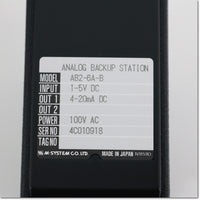 Japan (A)Unused,AB2-6A-B　アナログバックアップ ,Signal Converter,M-SYSTEM
