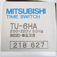 Japan (A)Unused,TU-6HA　タイムスイッチ AC200-220V 50Hz ,Time Switch,MITSUBISHI