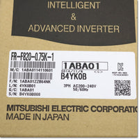 Japan (A)Unused,FR-F820-0.75K-1 Japanese equipment 200V ,MITSUBISHI,MITSUBISHI 