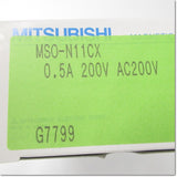 Japan (A)Unused,MSO-N11CX AC200V 1a 0.4-0.6A　電磁開閉器 ,Irreversible Type Electromagnetic Switch,MITSUBISHI