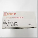 Japan (A)Unused,NC1V-2100-0.3AA  サーキットプロテクタ 2P 0.3A 中速形 ,Circuit Protector 2-Pole,IDEC
