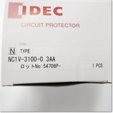 Japan (A)Unused,NC1V-3100-0.3AA circuit protector 3P 0.3A circuit protector 3-Pole,IDEC 