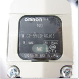 Japan (A)Unused,WLG2-55LD-AGJ03  2回路リミットスイッチ ローラレバー形 R38 プリワイヤコネクタタイプ 0.3m ,Limit Switch,OMRON