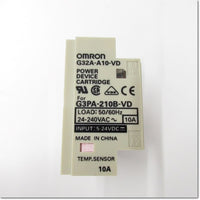 Japan (A)Unused,G32A-A10-VD  パワー・デバイス・カートリッジ(SSRオプション) DC5-24V ,Solid-State Relay / Contactor,OMRON
