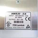 Japan (A)Unused,HWS30-5/A  スイッチング電源 5V 6A ,DC5V Output,TDK