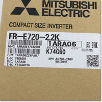 Japan (A)Unused,FR-E720-2.2K  インバータ 三相200V ,MITSUBISHI,MITSUBISHI