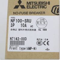 Japan (A)Unused,NF100-SRU,3P 10A  ノーヒューズ遮断器 ,MCCB 3 Poles,MITSUBISHI