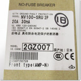 Japan (A)Unused,NV100-SRU,2P 20A 30mA  漏電保護付UL 489Listedノーヒューズ遮断器 ,Earth Leakage Circuit Breaker 2-Pole,MITSUBISHI