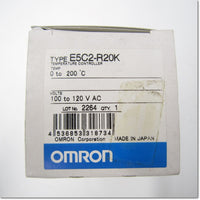 Japan (A)Unused,E5C2-R20K 0-200℃ 100-120VAC Japanese brand,E5C (48 × 48mm),OMRON 