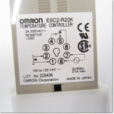 Japan (A)Unused,E5C2-R20K 0-200℃ 100-120VAC Japanese brand,E5C (48 × 48mm),OMRON 